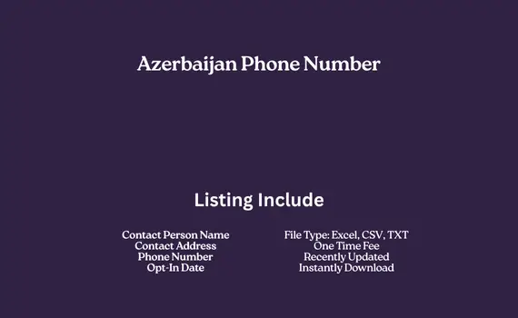 Azerbaijan phone number