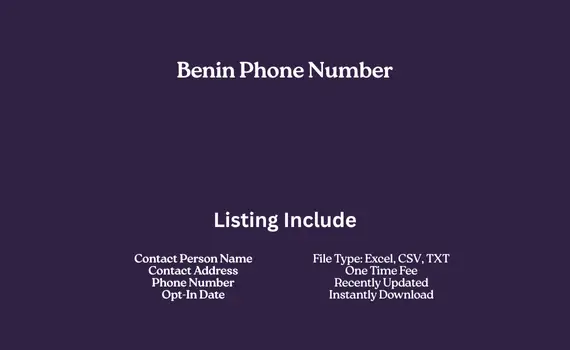 Benin phone number