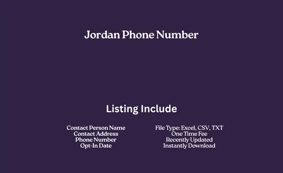Jordan phone number