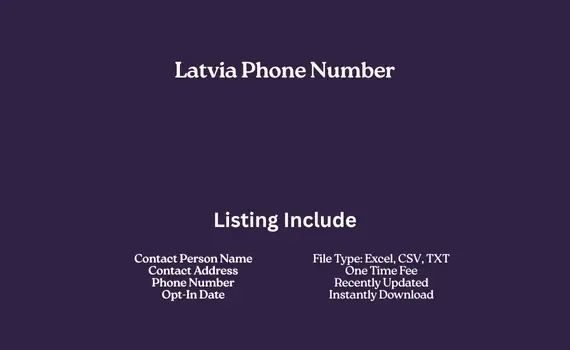 Latvia phone number