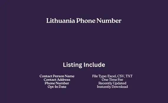 Lithuania phone number