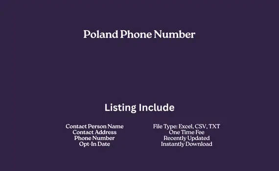 Poland phone number