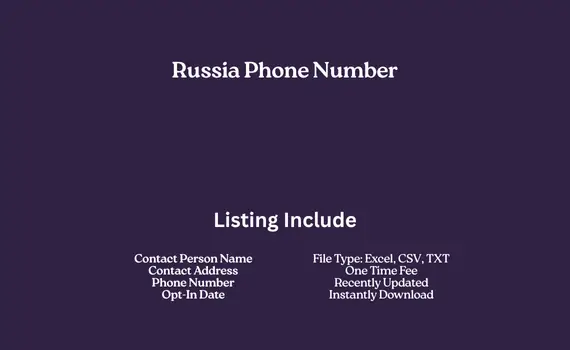 Russia phone number