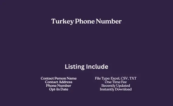 Turkey phone number