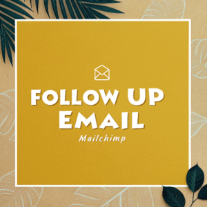 follow up email mailchimp